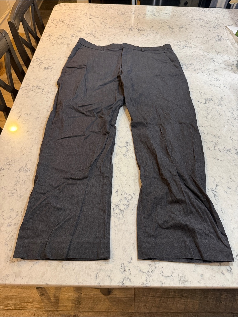 GAP Men's Dress Pants in Charcoal Gray